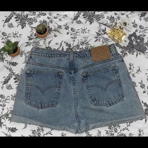 Levi’s denim shorts